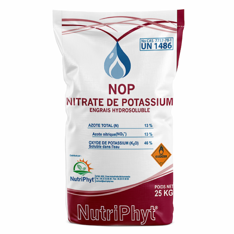 NOP NITRATE DE POTASSIUM